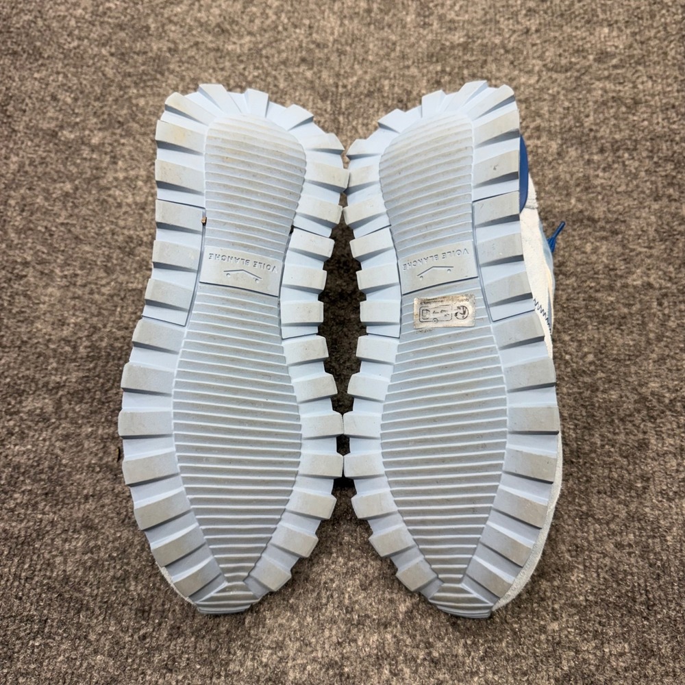 Voile Blanche Qwark Hype Blue Suede Nylon Chunky Platform Sneaker Womens Size 38 - Picture 8 of 9